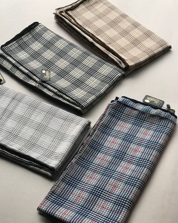 روسری نخی دست دوز