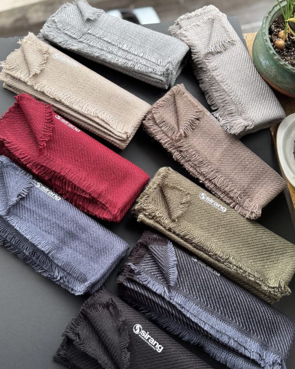 شال ریز بافت ریشه دار سیرنگ (تک فروشی کد 114)