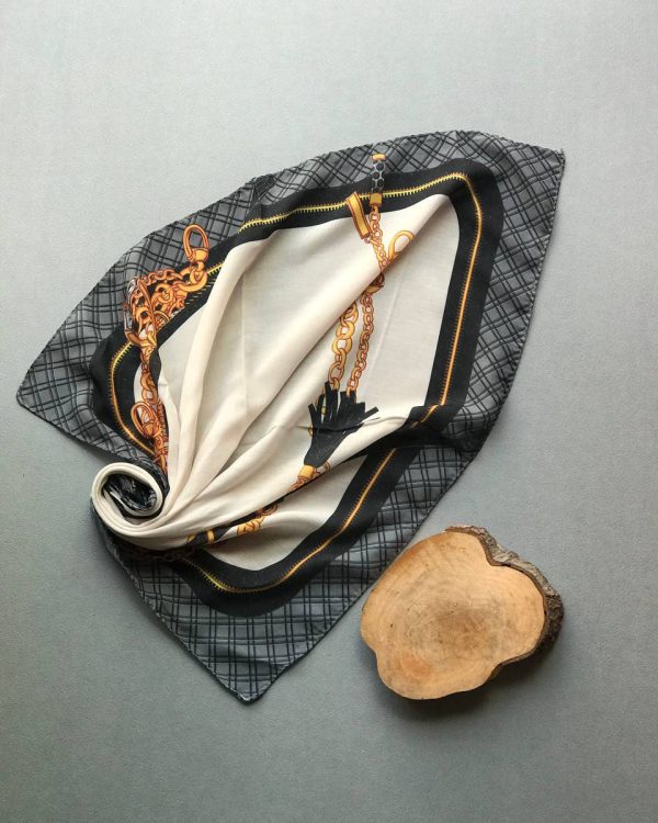 روسری مینی اسکارف نخی (تکفروشی کد 934)