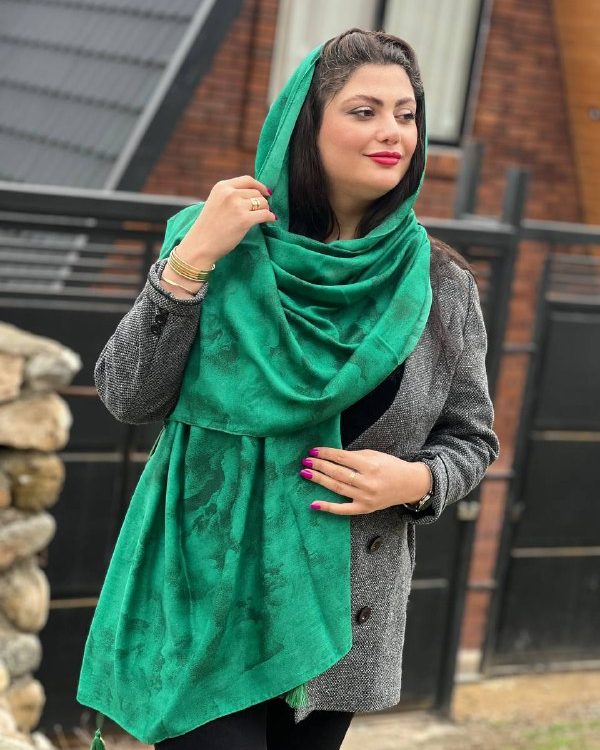 شال نخی پارچه جناغی ویسکوز