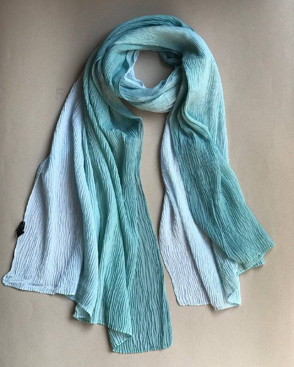 شال پلیسه حریر