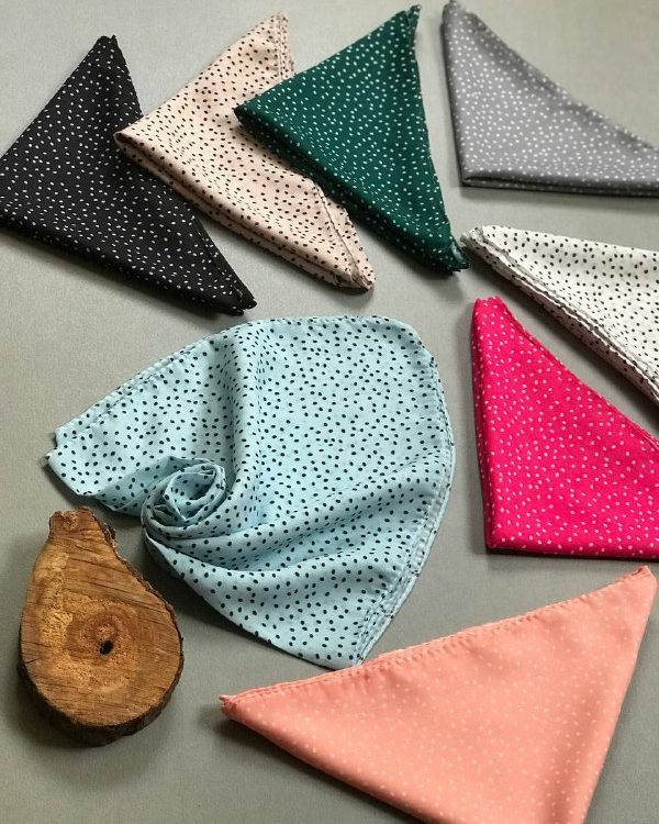 مینی اسکارف نخی 70 سانتی