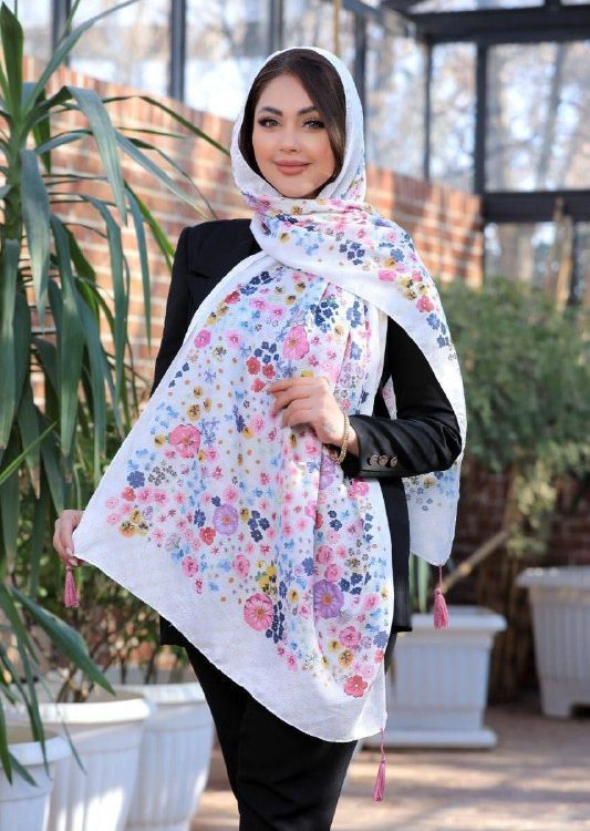 شال نخی CIA منگوله دار (فقط عمده فروشی كد 232)