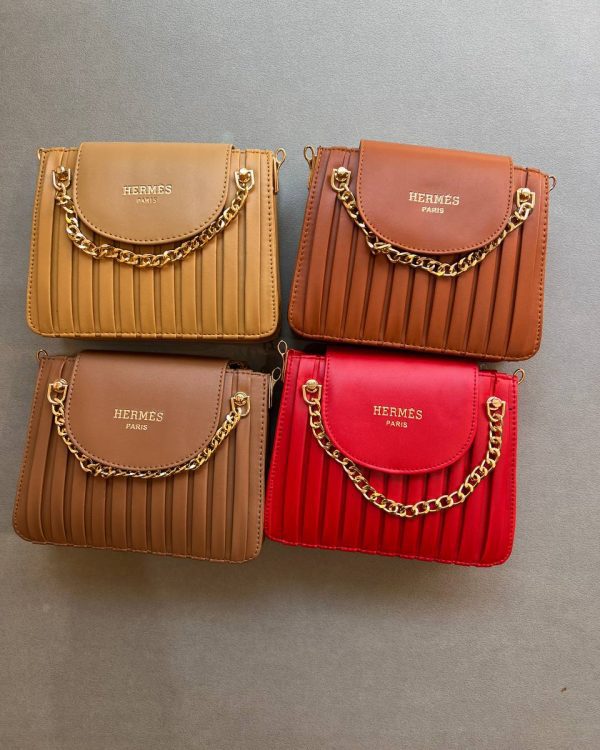 کیف جلو زنجیر مدل هرمس وارداتی (کد ۲۱۲)