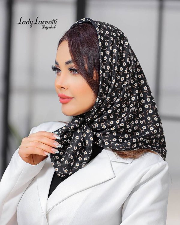 روسری دور دوخت آناهیتا (فقط عمده فروشی کد: 263)