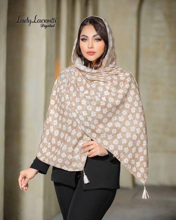 شال بهاره منگوله دار (فقط عمده فروشی کد 277)