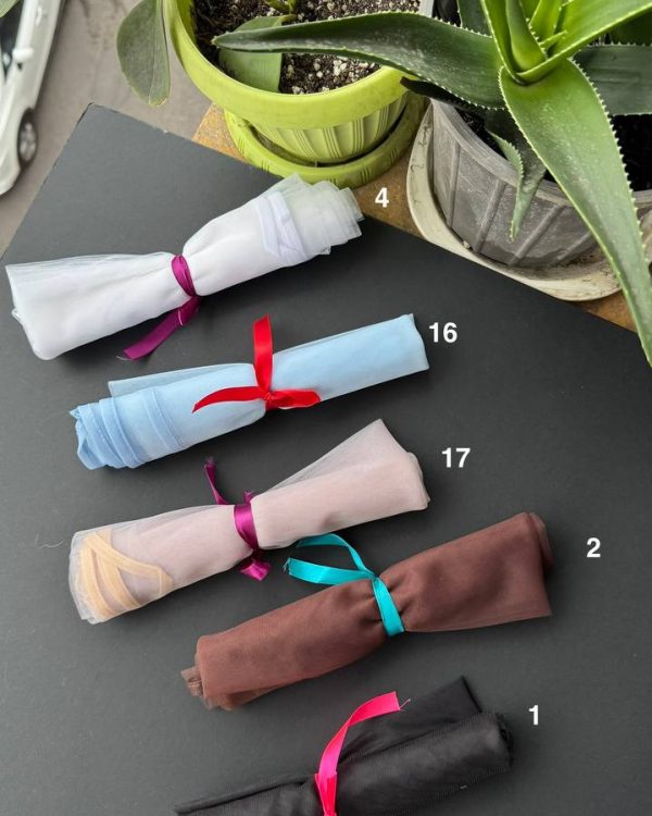 شال مجلسی توری تک رنگ ساده  (تکفروشی کد ۳۰۷)