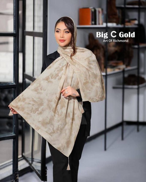 شال نخی جناقی منگوله دار (فقط عمده فروشی کد 250)