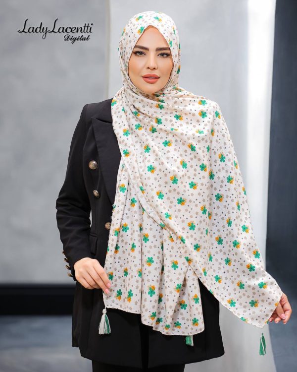 شال بهاره منگوله دار (عمده فروشی کد ۳۲۵)