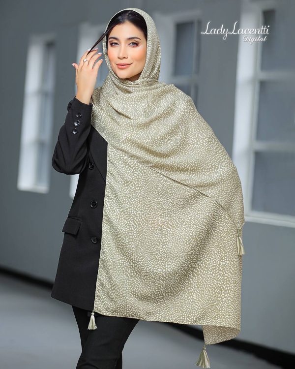 شال بهاره منگوله دار (عمده فروشی کد ۳۲۶)