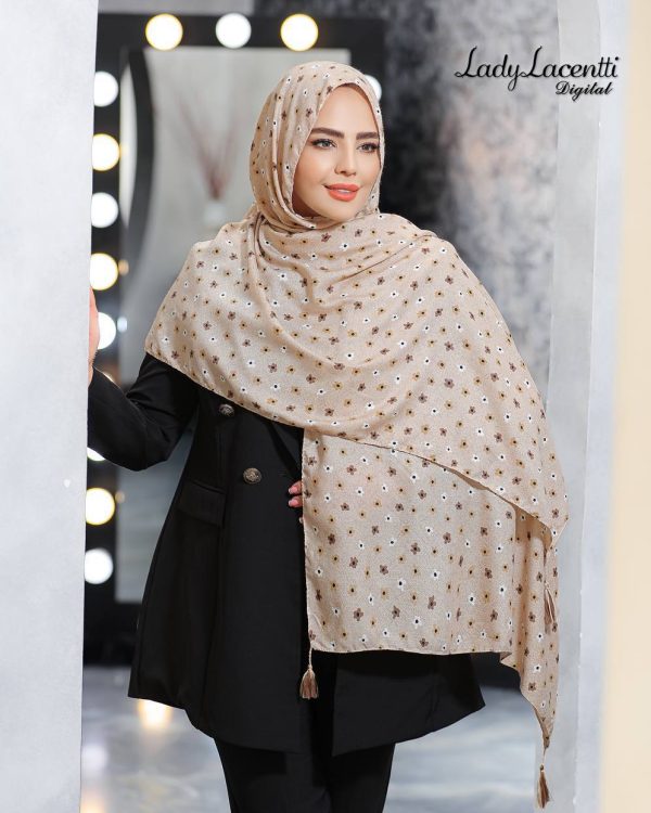 شال بهاره منگوله دار (عمده فروشی کد ۳۲۷)