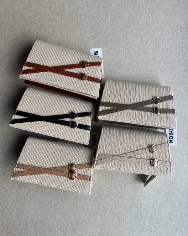 کیف کنفی دو سگک وارداتی (کد 364)