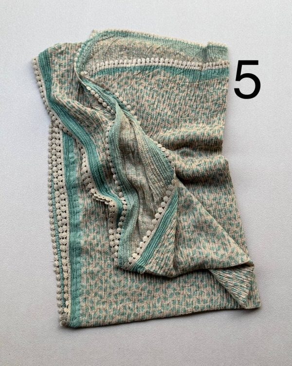 شال برشکا پلیسه لمه عدسی(عمده فروشی کد 447)