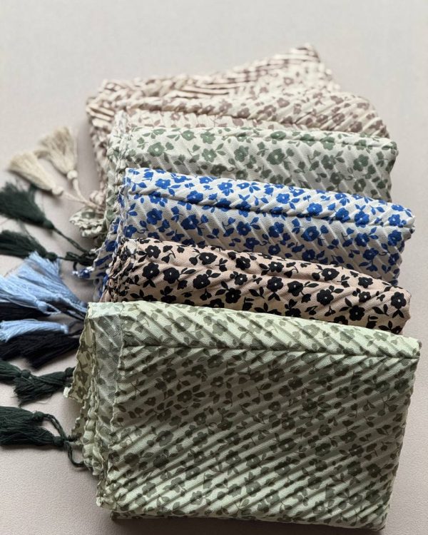 شال پلیسه نخی چهار فصل (عمده فروشی کد 437)