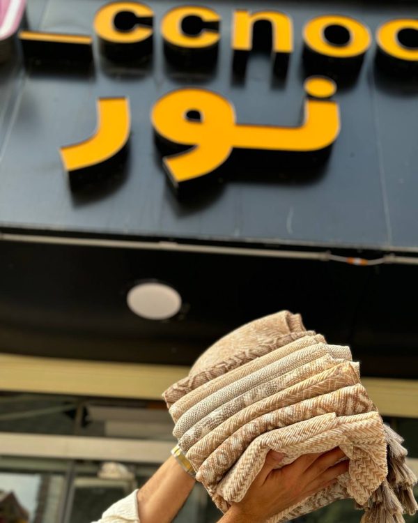 شال پلیسه نخی وارداتی (عمده فروشی کد 418)