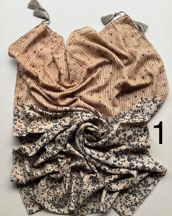 شال نخی چهار فصل (تک فروشی کد 438)