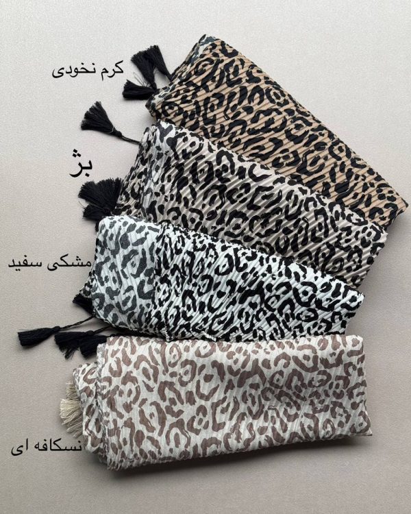 شال پلیسه نخی چهار فصل (تک فروشی کد 442)