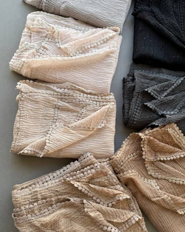 شال برشکا اکلیلی پاییزه (جین 7تایی کد 462)