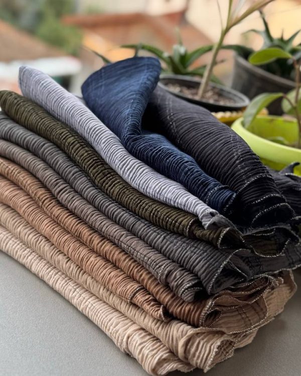 شال برشکا پاییزه نوار حلالی (جین 10 تایی کد 474)