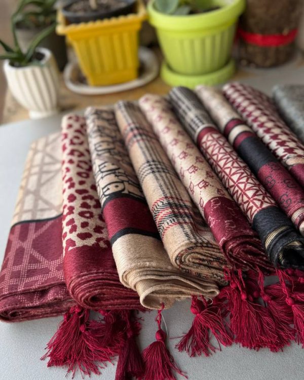 شال موهر منگوله دار(تکفروشی کد 501)