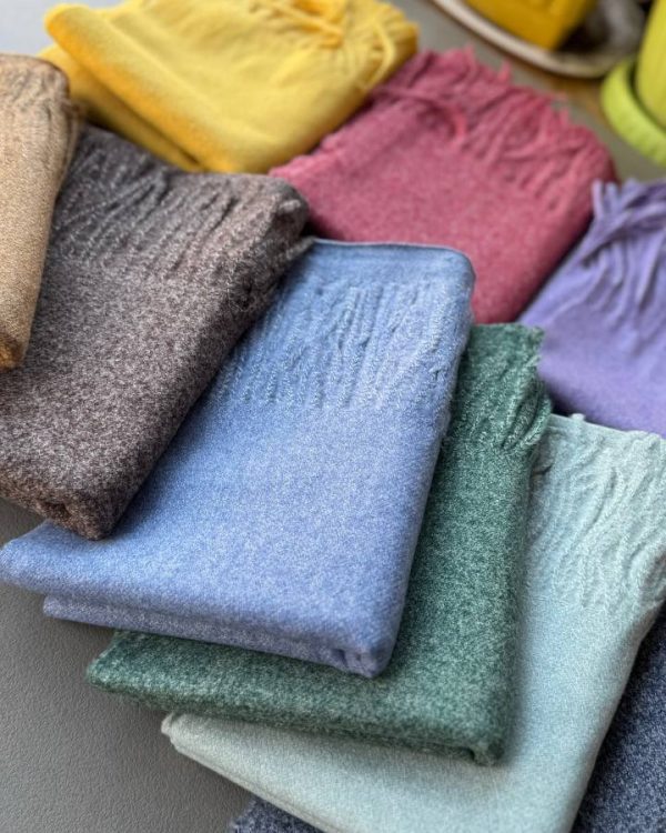 شال موهر فوتر ملانج دو رو (جین 12 تایی کد 510 )