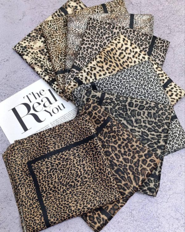 مینی اسکارف 70 سانتی پاییزه(جین 10 تایی کد 492)