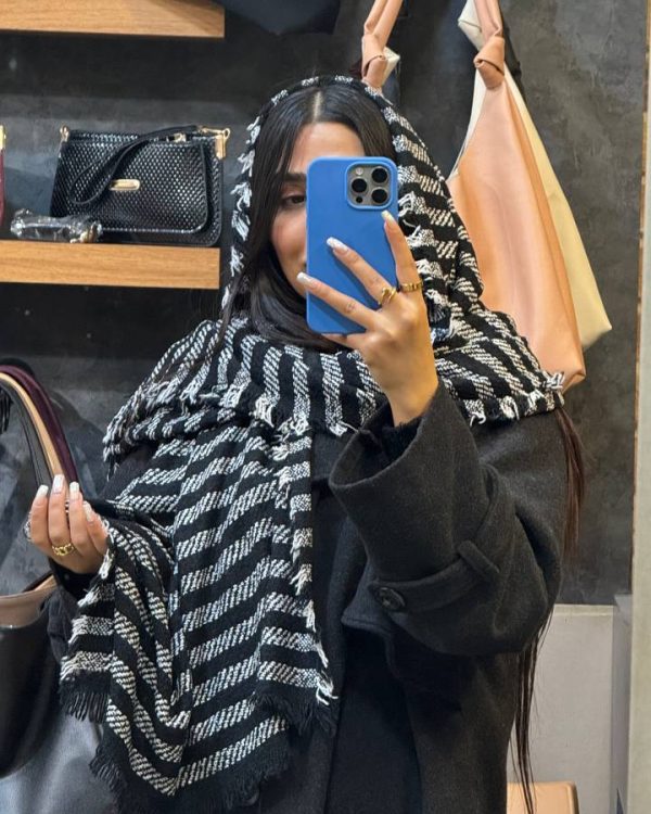 شال بوکله دور ریش(تکفروشی کد 556)