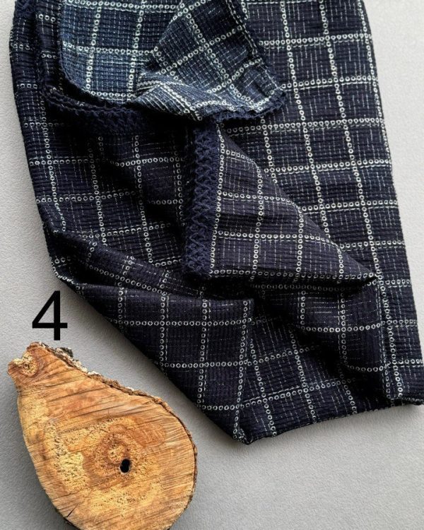 شال پلیسه برشکا لمه دار (جین 8 تایی کد 560)