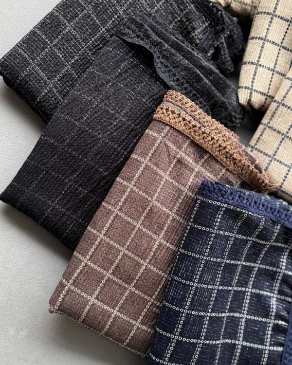 شال پلیسه برشکا لمه دار (تکفروشی کد 559)