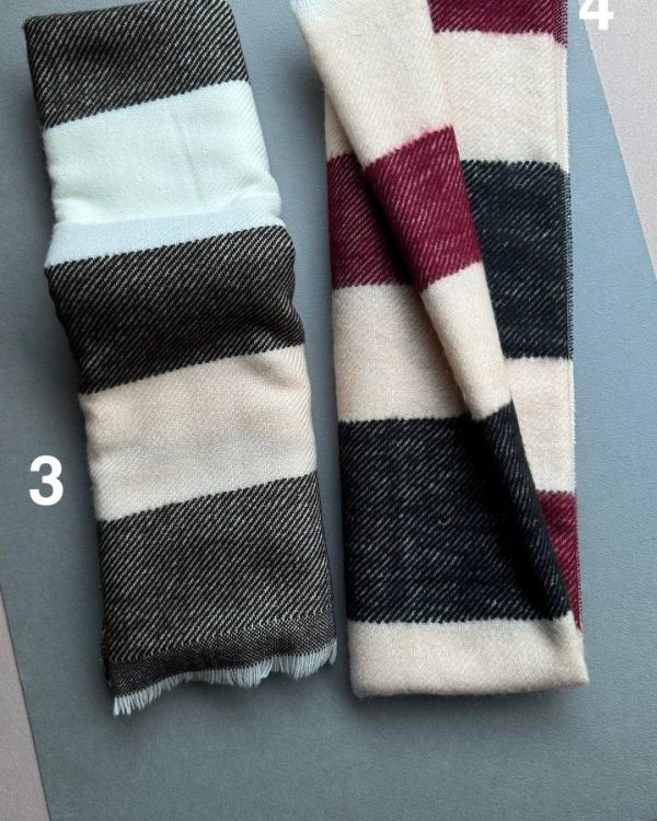 شال بافت کجرا سیرنگ راه راه (جین 10 تایی کد 547)