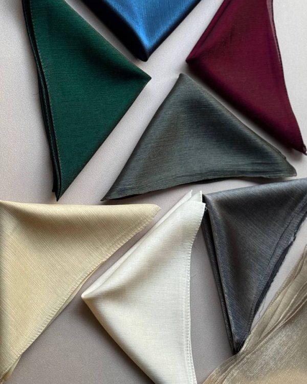 مینی اسکارف لمه شیشه ای(تکفروشی کد 540)