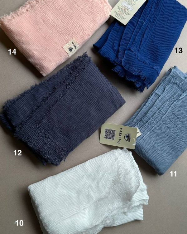 شال دور ریش پلیسه (جین 10 تایی کد 553)