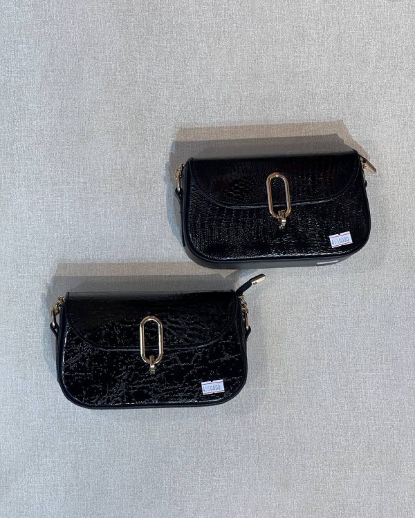 کیف پاس ورنی طرحدار (کد 521)