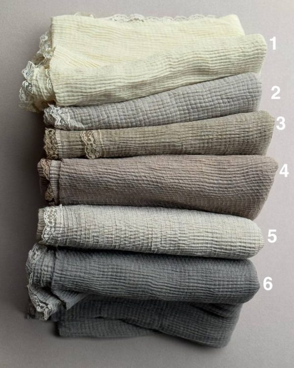 شال برشکا سوپرنخ توری کرم (تکفروشی کد 572)