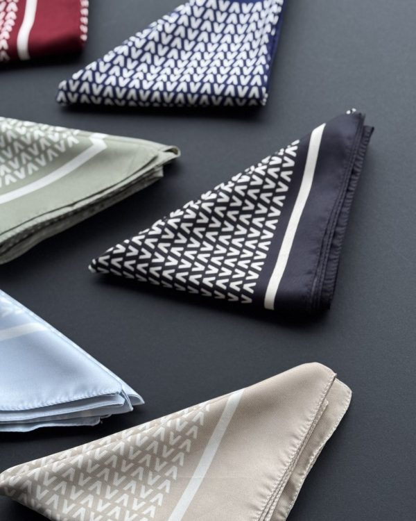 مینی اسکارف ساتن چاپی(جین 6 تایی 649)