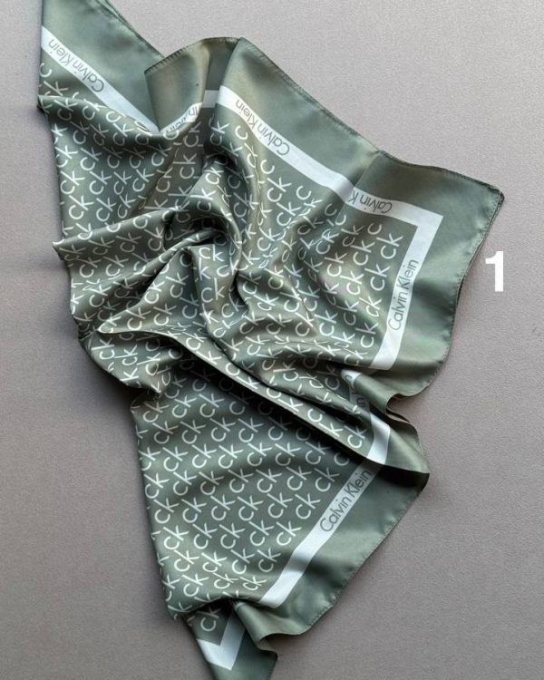 مینی اسکارف ساتن چاپی(تکفروشی کد 602)