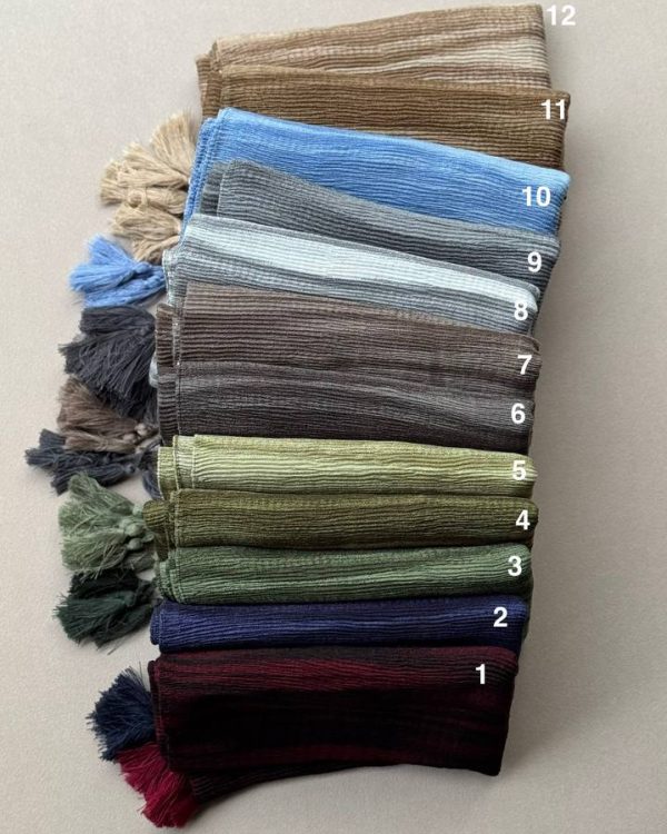 شال پلیسه 4 فصل برشکا طیفی (تکفروشی کد 623)