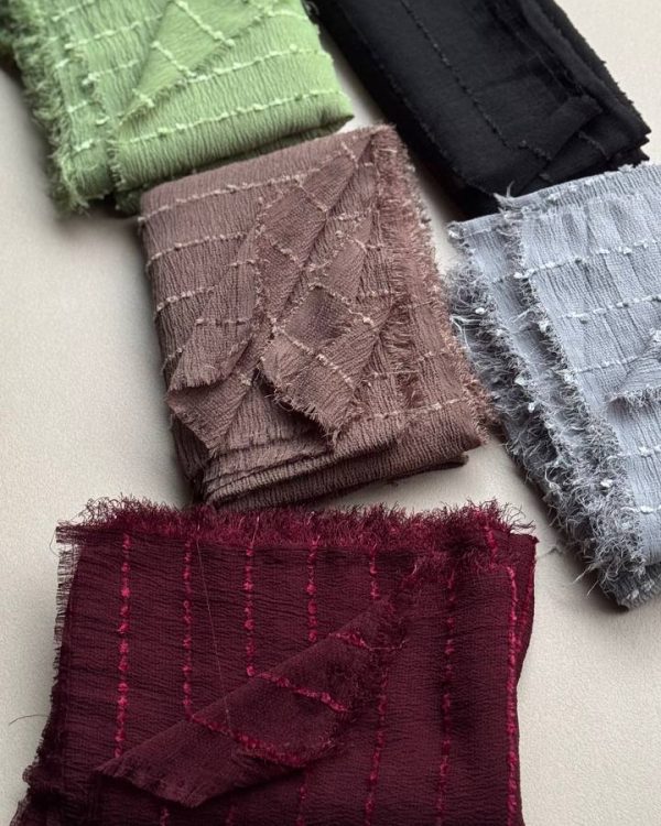 شال پفکی دور ریش (تکفروشی کد 607)