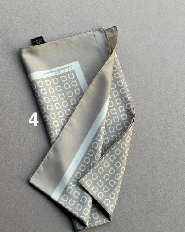 مینی اسکارف ساتن چاپی(جین 6 تایی کد 606)