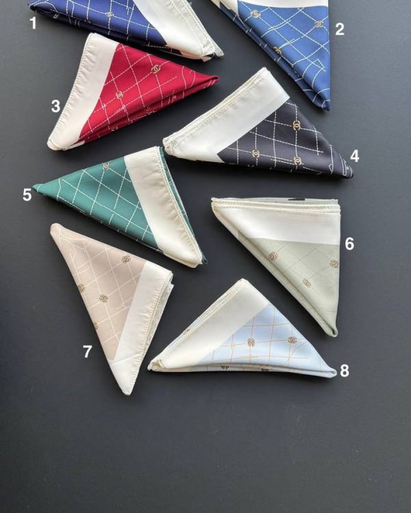 مینی اسکارف ساتن چاپی(تکفروشی کد 634)