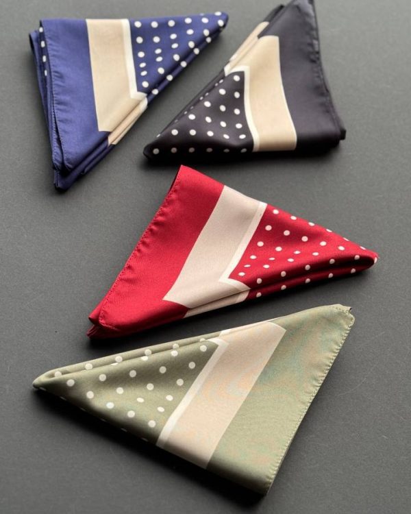 مینی اسکارف ساتن چاپی(تکفروشی کد 637)