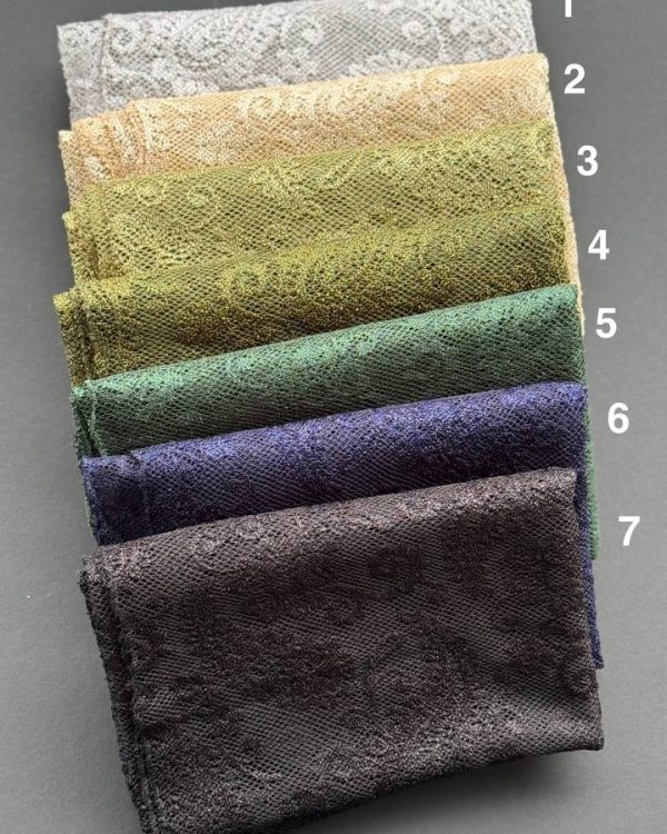 شال دانتل توری ترمه (تکفروشی کد 615)