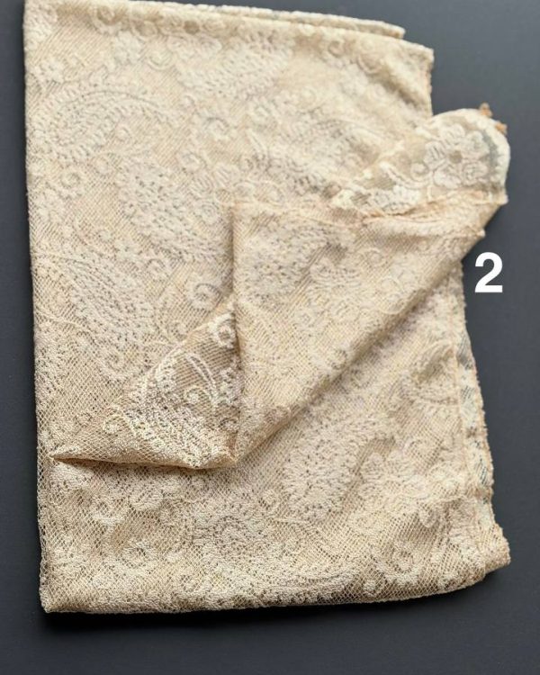 شال دانتل توری ترمه (جین 7 تایی کد 616)