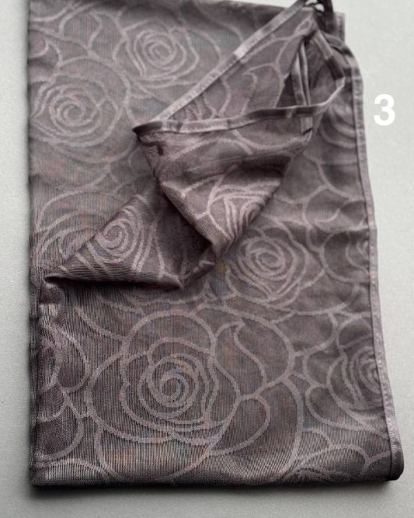 شال دانتل توری نواری(جین 10 کد 618)