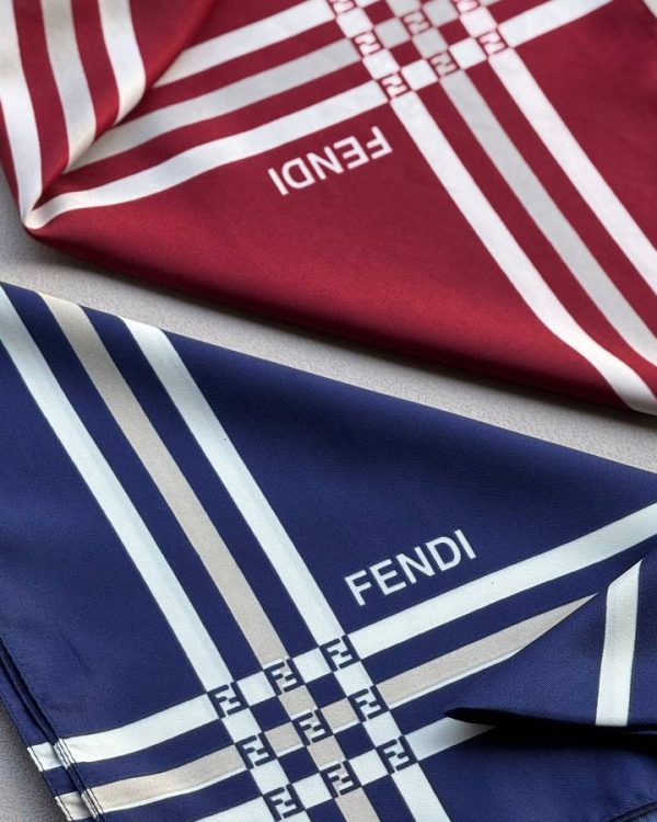 مینی اسکارف ساتن چاپی(تکفروشی کد 609)