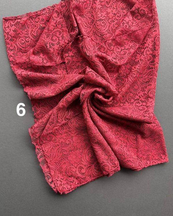 شال دانتل توری ترمه (تکفروشی کد 630)