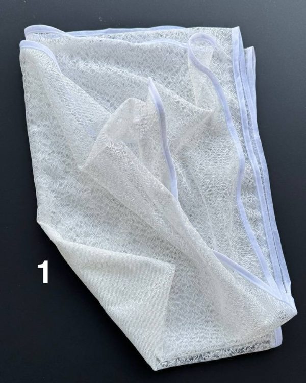 شال دانتل توری نواری(جین 8 تایی 671)