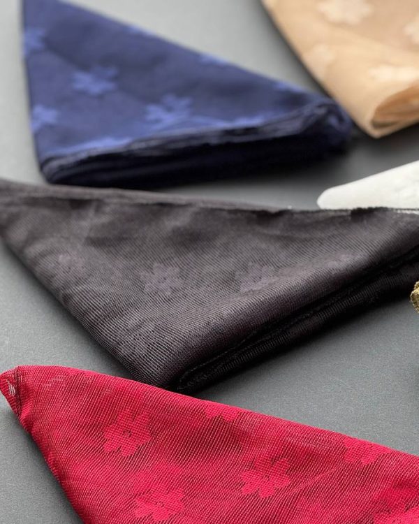 مینی اسکارف سه گوش توری(تک فروشی کد 668)