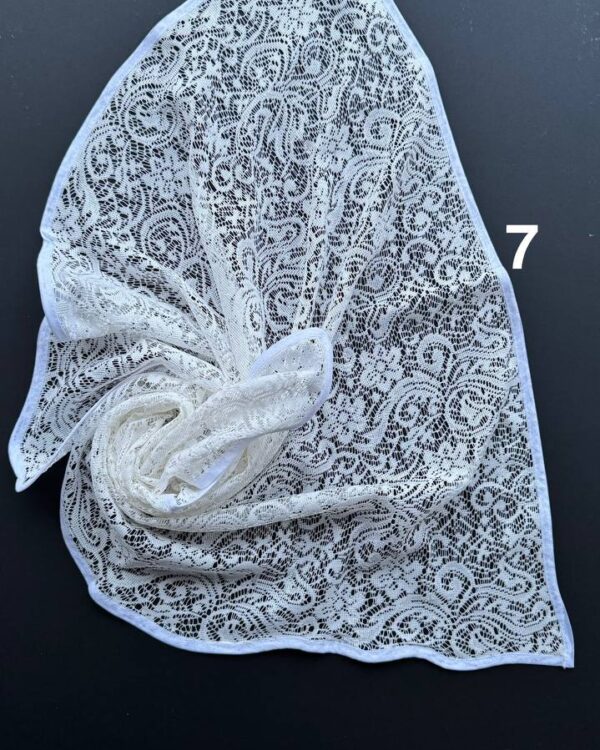 مینی اسکارف توری نواری (جین 7 کد 698)