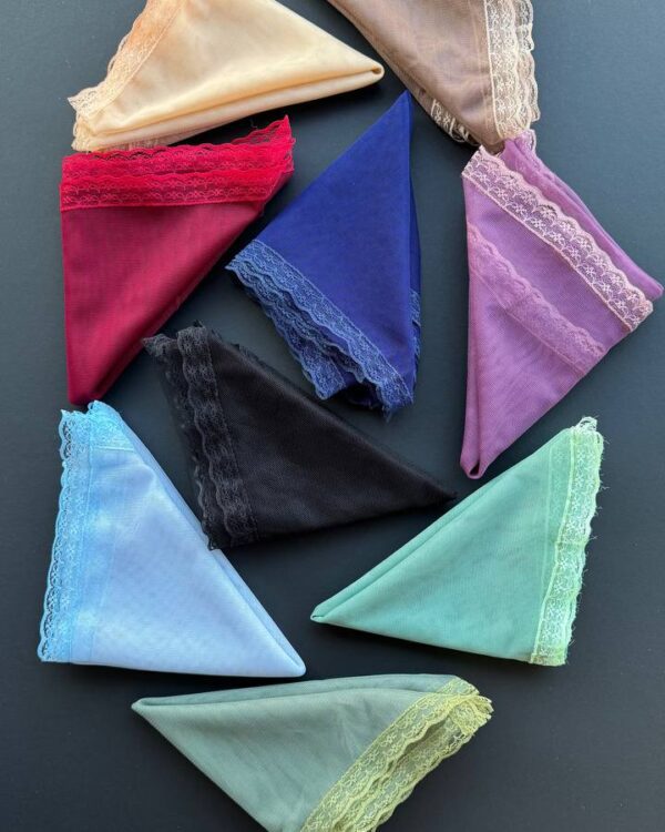 مینی اسکارف توری دانتل (تکفروشی کد 695)